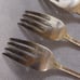 Oneida Community Madelon 1935 Salad Forks 8 Silverplated 6.5 TudorPlate