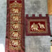 2 Elephant Tapestry from Thailand