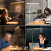 LED Desk Lamp for Office Home, Eye-Caring Desk Light