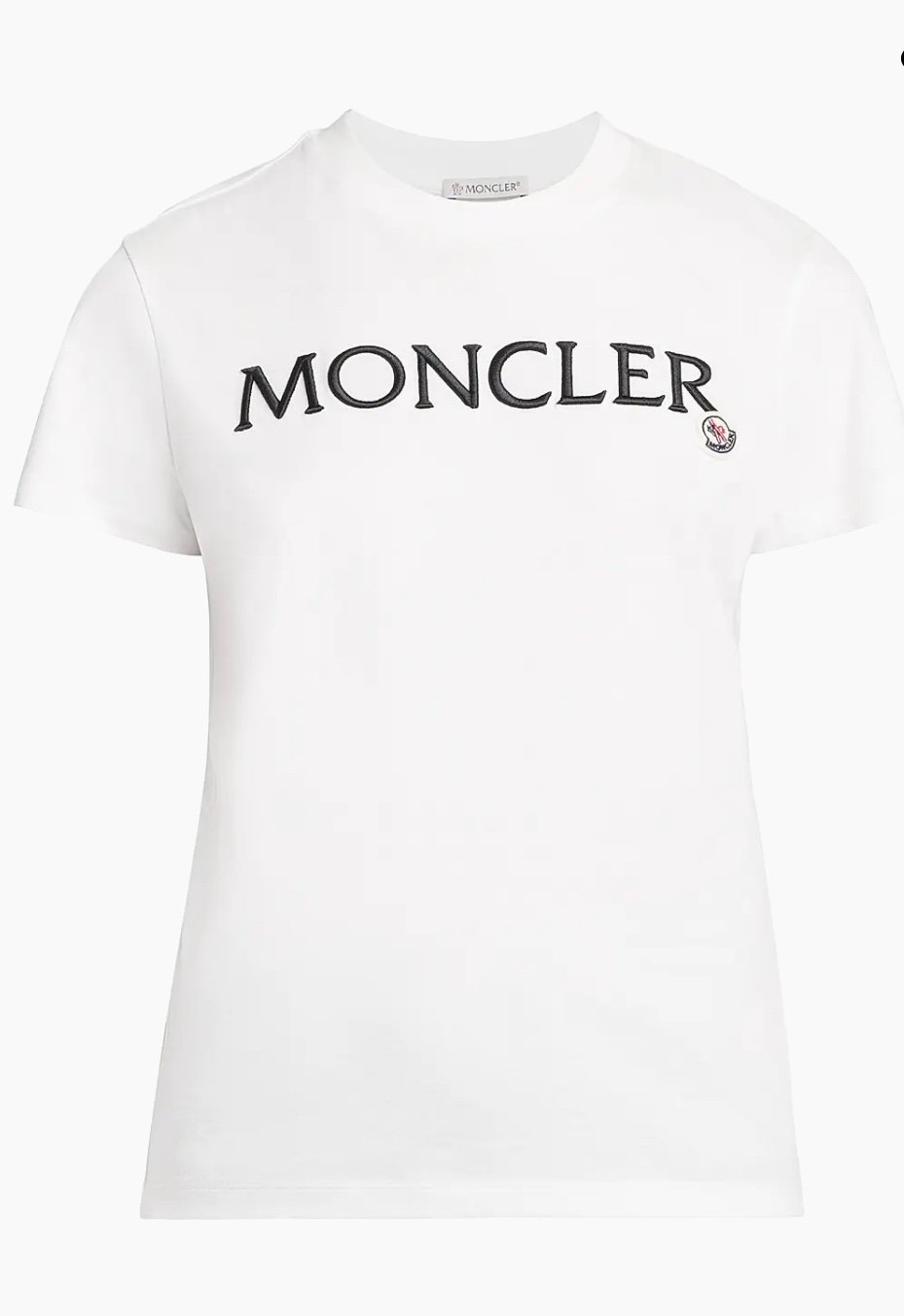 Authentic NWT Moncler's logo tee XXL