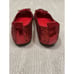 Dorothy Wizard of Oz Red Sequin Shoes Rubie's Deluxe Women's Adult Large 9-10
