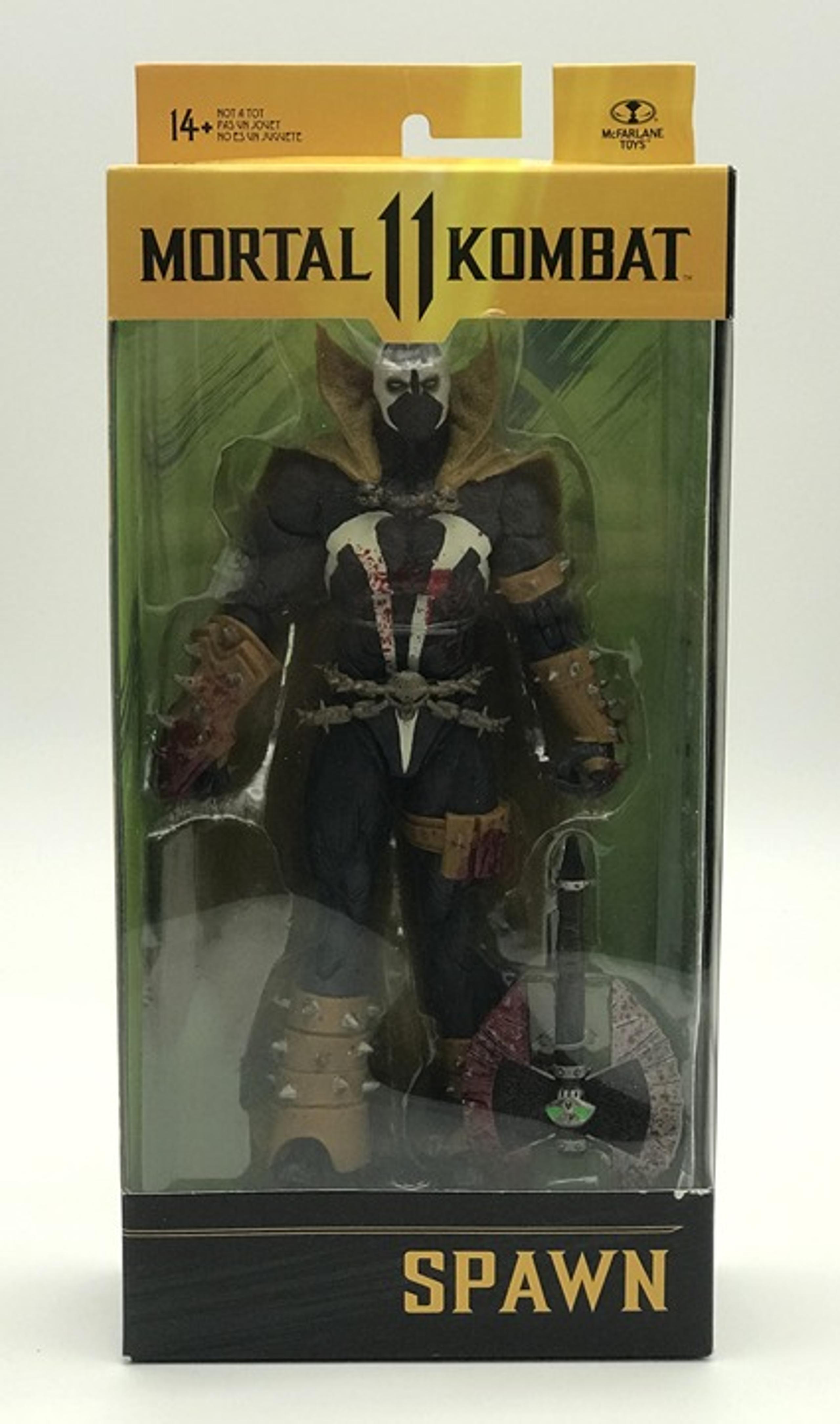 McFarlane Toys 2021 Mortal Kombat 11 Spawn (bloody) 7 inch action figure NEW MIB