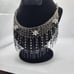 Unique Grunge Glam Floral Chainmaile Necklace