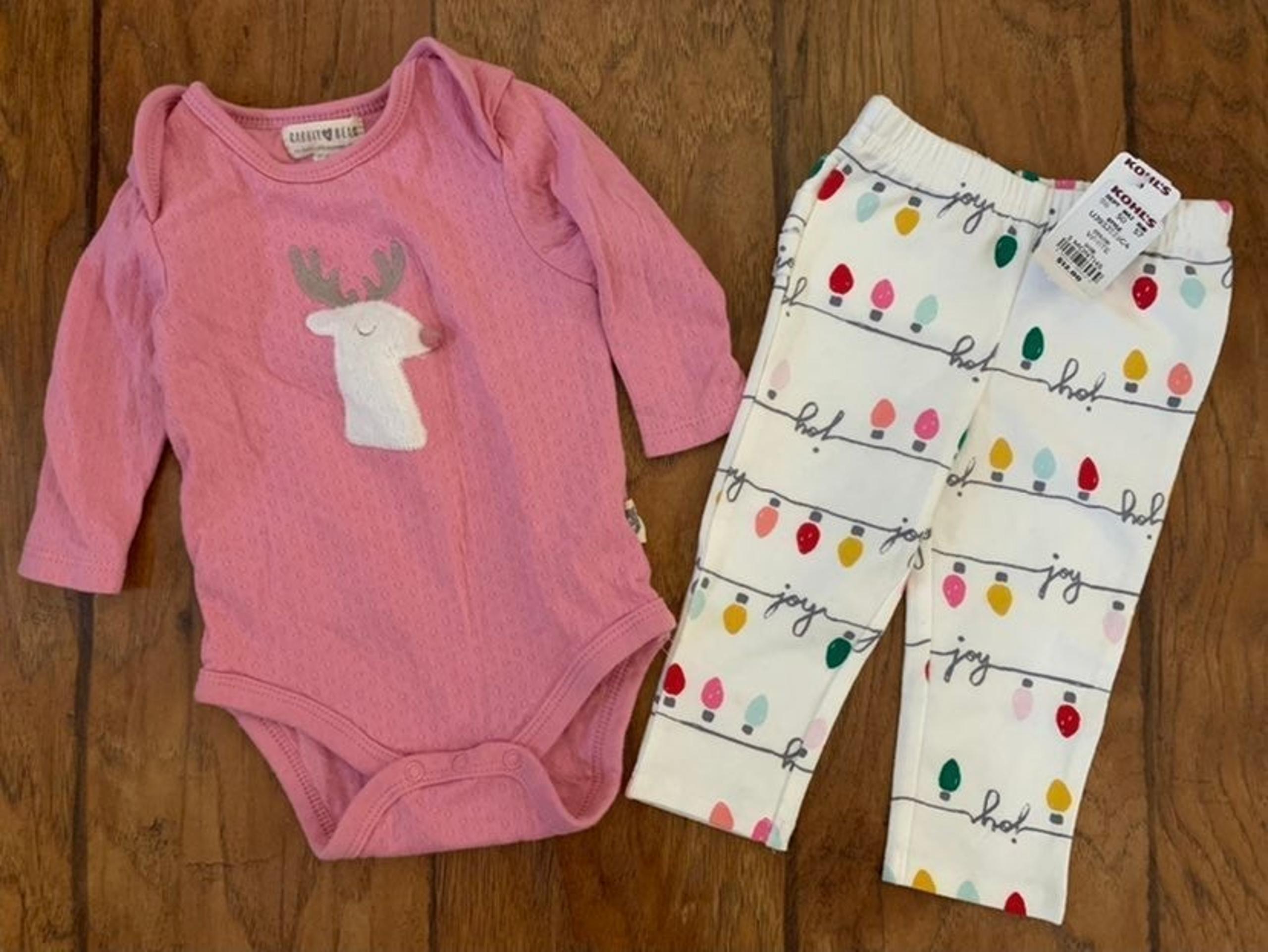 Baby Girl (3-6 mo.) Christmas/Winter Outfit