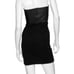 MASON 698 LEATHER BUSTIER SEXY BODYCON MINI DRESS 0