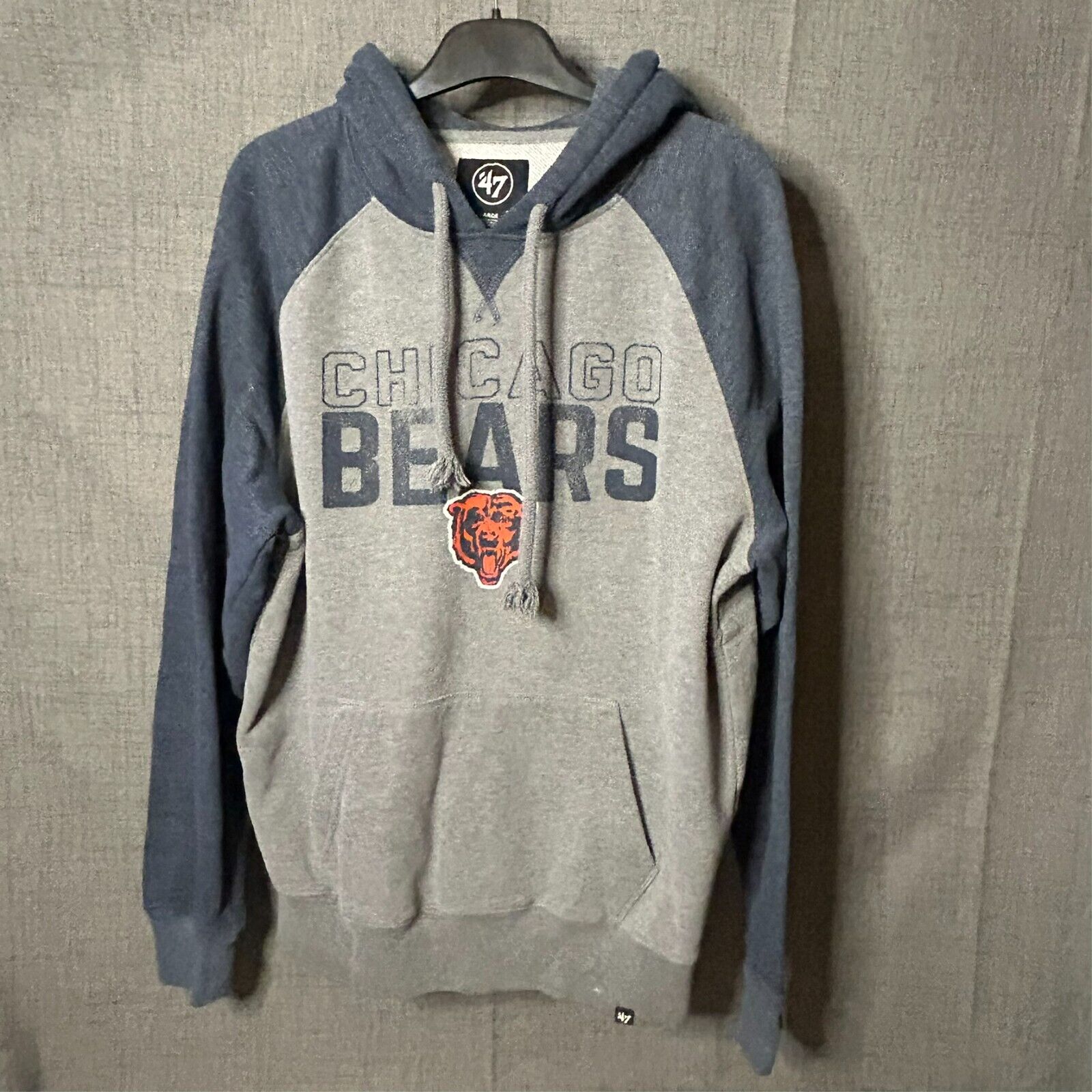 '47 Brand Chicago Bears Pullover Hoodie Men's Size Large