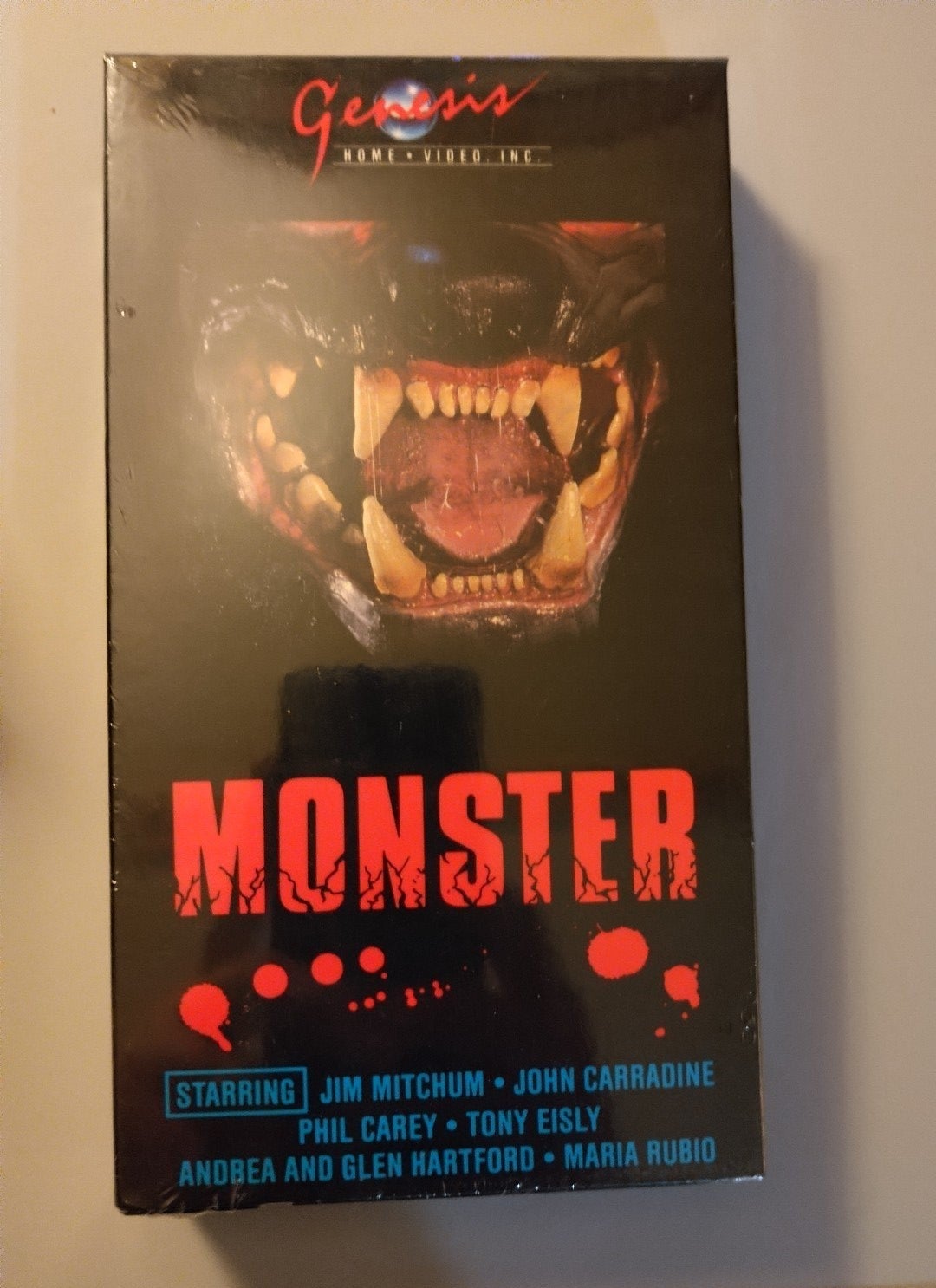 1980s MONSTER VHS SEALED VERY RARE
