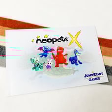 Rare Neopets Official Jumpstart Art Booklet SDCC 2019 20th Anniversary Neopet