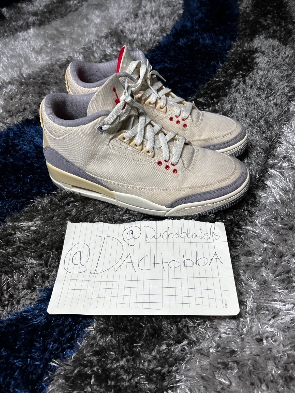 Jordan 3 muslin