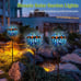 Solar Outdoor Lights Garden Decor Mosaic Solar Garden Lights Waterproof