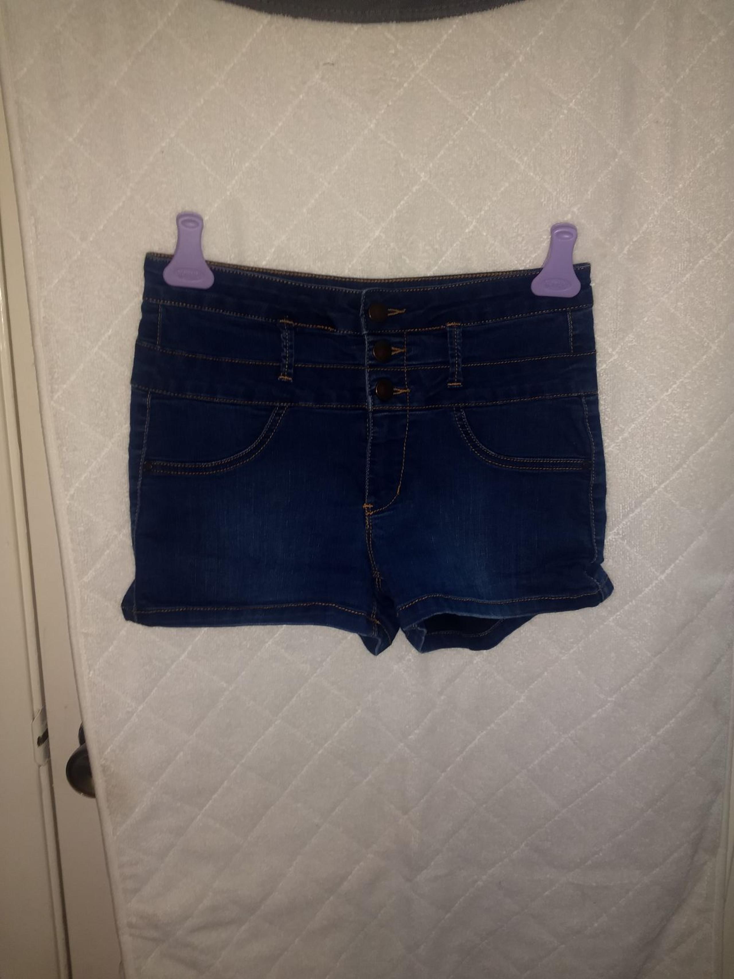 Refuge Clothing Line Blue Jean Shorts