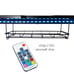 Fire Storm Gaming Desk, Black with 24