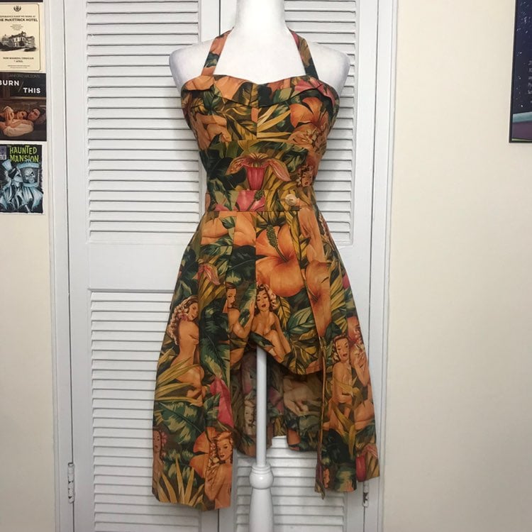 NWOT Violets in May Romper/Skirt Set