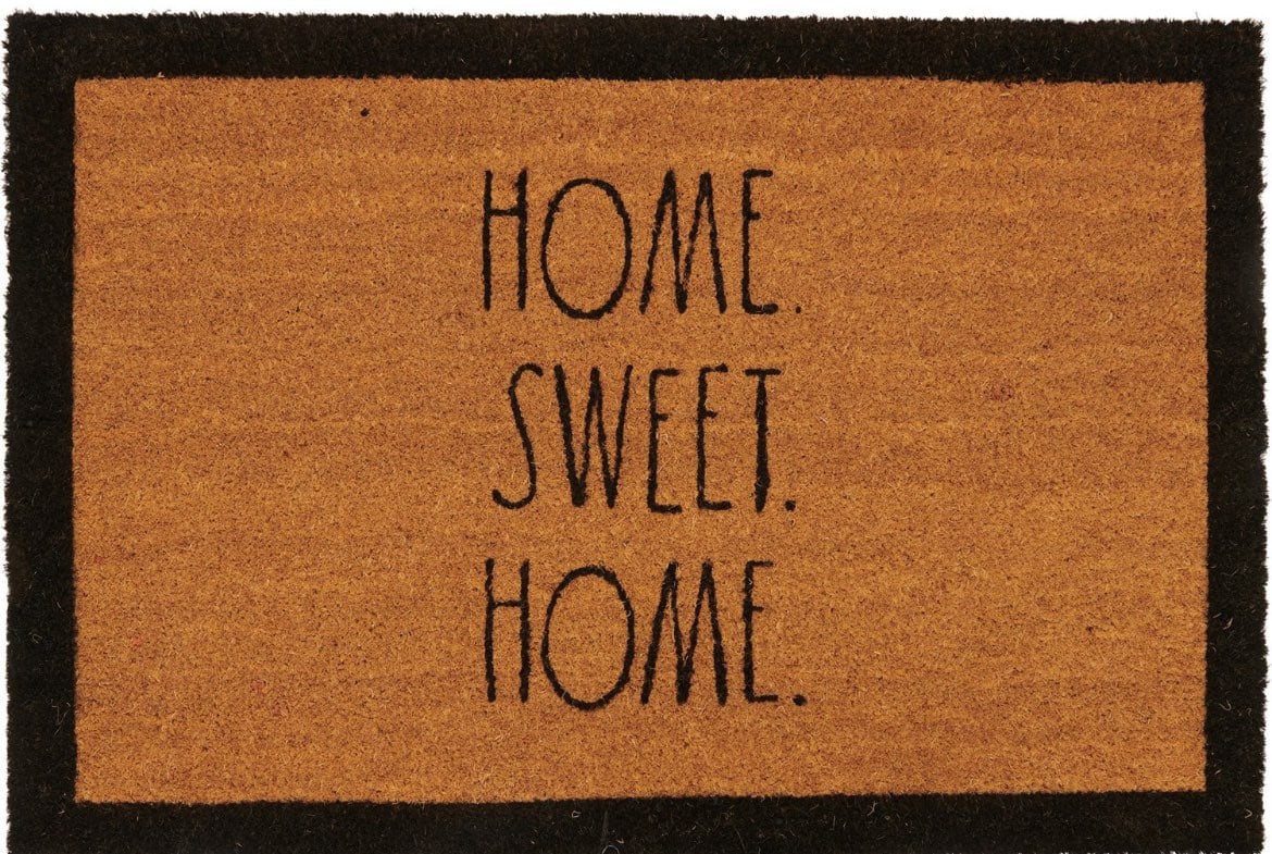 Rae dunn home sweet home door mat