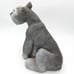 Schnauzer Cement Sculpture Folk Art Dog 12 In Vintage Yard Home Statue Concrete