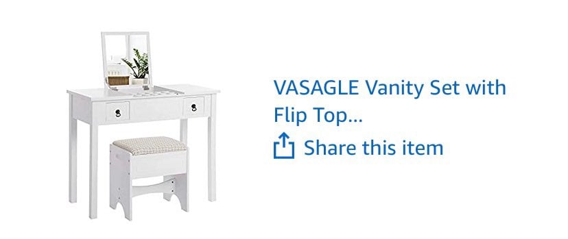 Desk/Vanity & Chair