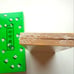 Brand new shogi board and beautiful shogi pieces (made of plastic).