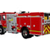 KME Predator Fire Engine #16 Los Angeles County Fire Department Red 5 Alarm