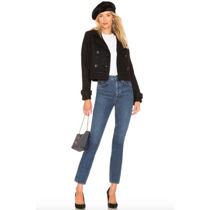 AGOLDE Remy High Rise Straight Leg Button Fly Jeans in Wink 23