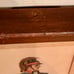 Frederik Elminger 1959 American Dragoon Wooden Litho 12x7 Inches