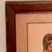 Frederik Elminger 1959 American Dragoon Wooden Litho 12x7 Inches