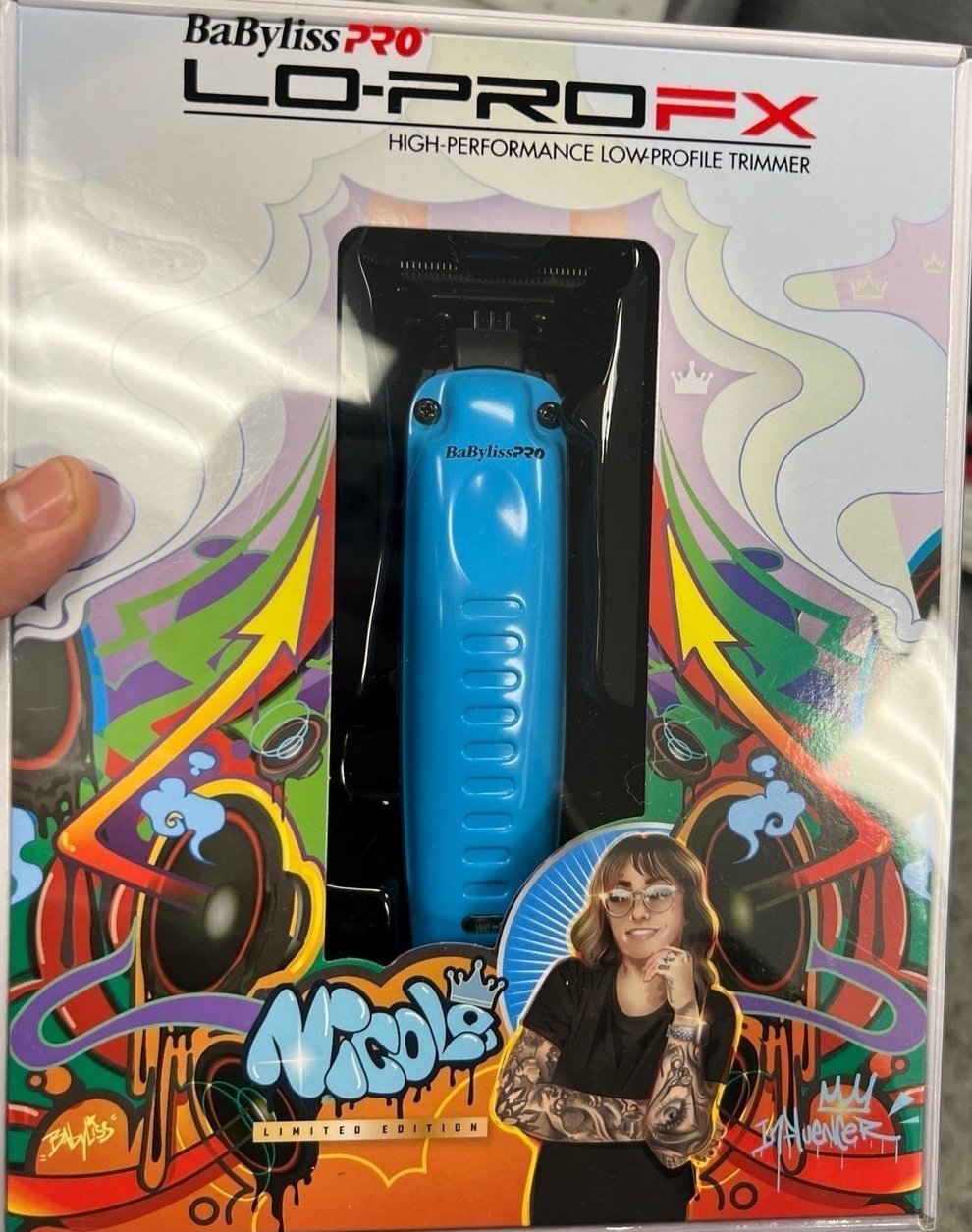 BaBylissPRO Limited Edition Influencer LOPROFX Trimmer - Nicole Renae FX726BI