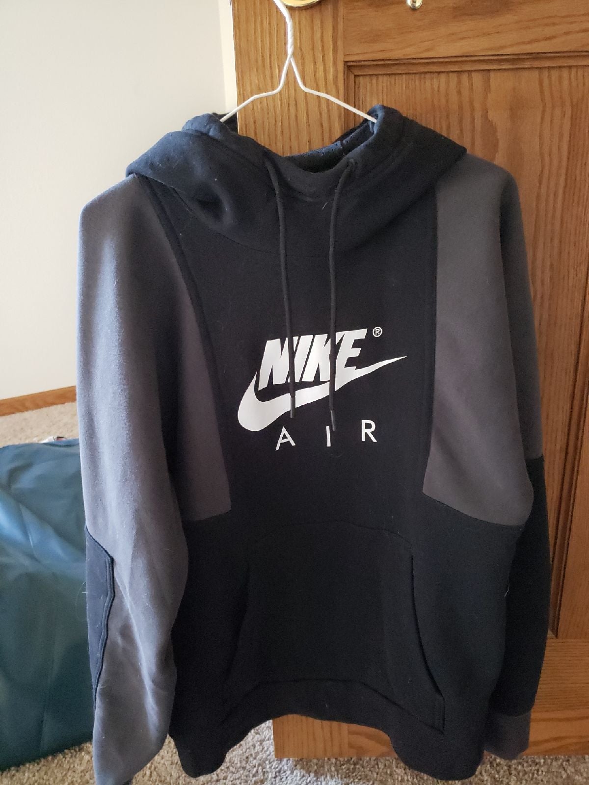 Black and Grey Nike Air Hoodie