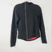 Chrome Women's Black Merino Wool Long Sleeve Thermal Full Zip Hoodie Size XS