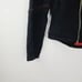 Chrome Women's Black Merino Wool Long Sleeve Thermal Full Zip Hoodie Size XS