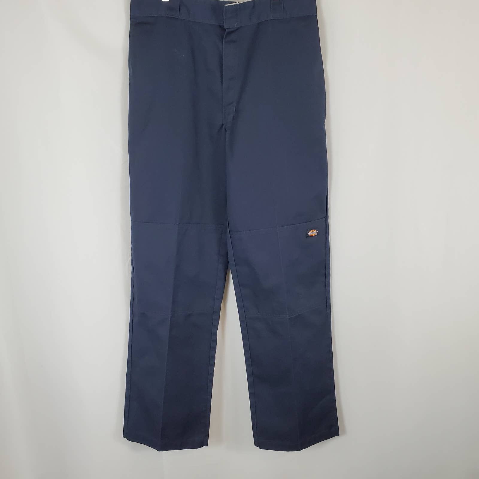 Dickies Navy Blue Double Knee Loose Fit Carpenter Pants Men's Size 36x34