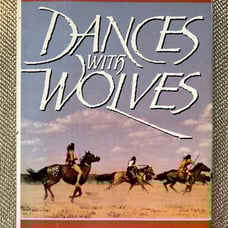 Dances with Wolves by Michael Blake (1991, HCDJ) Rare Signed 1st Edition