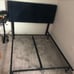 Ihome Full size Headboard and metal bed frame