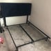 Ihome Full size Headboard and metal bed frame