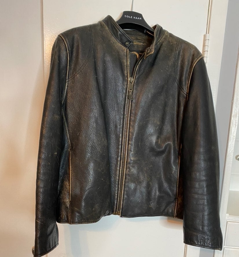 mens leather jacket