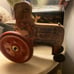 Vintage toy tractor
