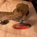 Vintage toy tractor