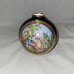LIMOGES BALL VASE, PORCELAIN