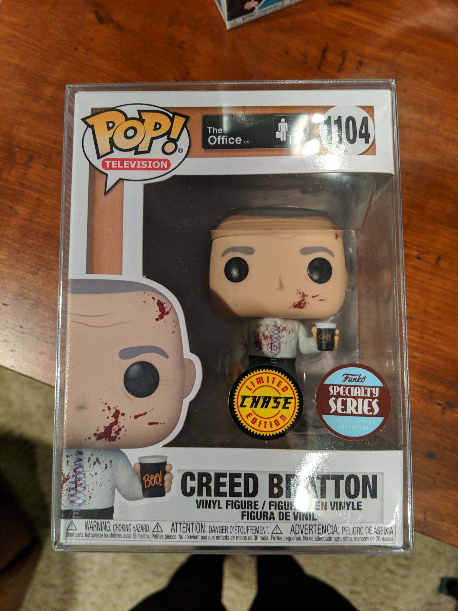 Funko Pop Creed Bratton in protective case nib