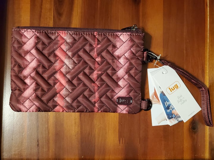 NEW Lug Peekaboo Convertible Crossbody Bag Shibori Wine