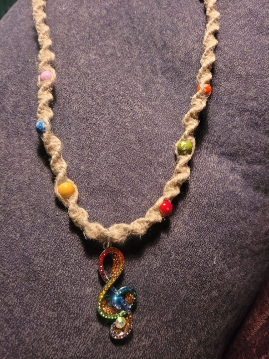 Macrame Hemp Necklace