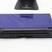 Nintendo DS Lite Cobalt Blue Black Handheld Console Works (BROKEN HINGE) - SEE