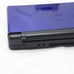 Nintendo DS Lite Cobalt Blue Black Handheld Console Works (BROKEN HINGE) - SEE