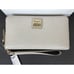Dooney & Bourke Saffiano Ivory Large Zip Around Wristlet Wallet NEW w/Tag & Box