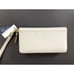 Dooney & Bourke Saffiano Ivory Large Zip Around Wristlet Wallet NEW w/Tag & Box
