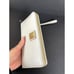 Dooney & Bourke Saffiano Ivory Large Zip Around Wristlet Wallet NEW w/Tag & Box