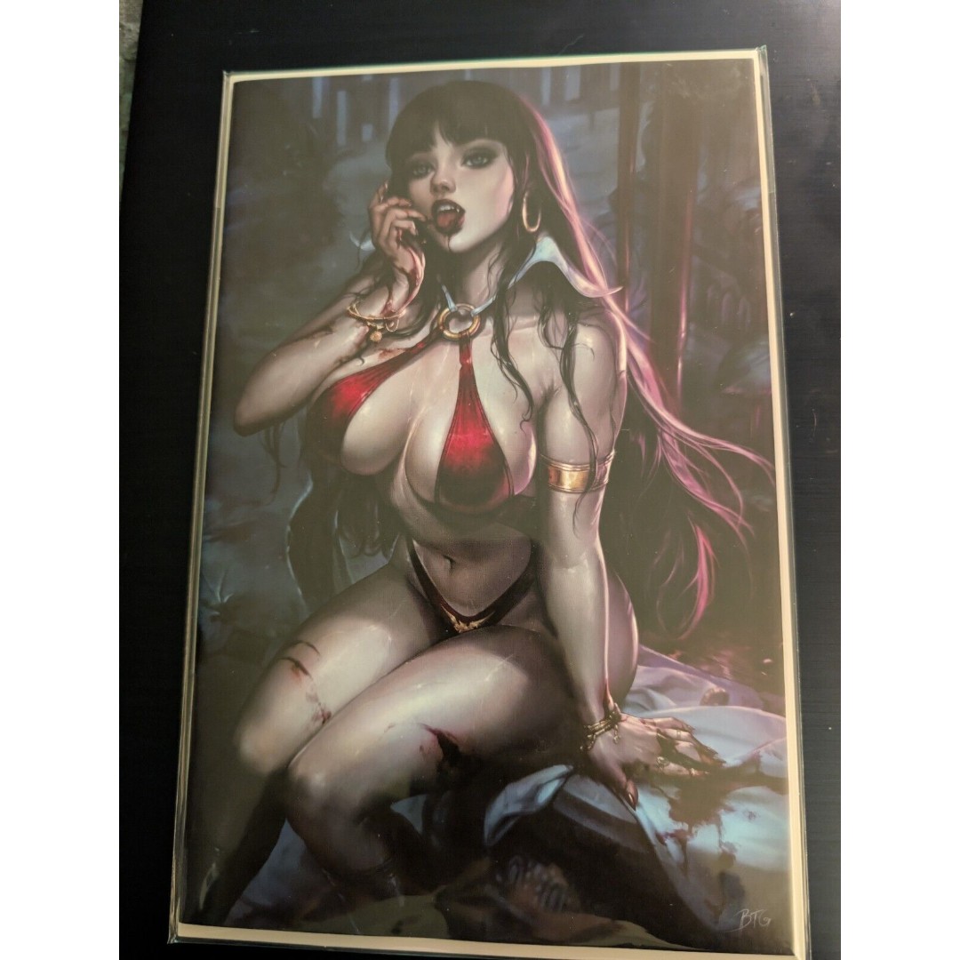 VAMPIRELLA #670 BTG EXCLUSIVE VIRGIN VARIANT LIMITED 300 PRINT - Sold Out