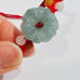 Flower ice blue jade bracelet