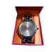 Betsey Johnson Watch Women's Black With Roses And Gold Accent Holiday-Christmas