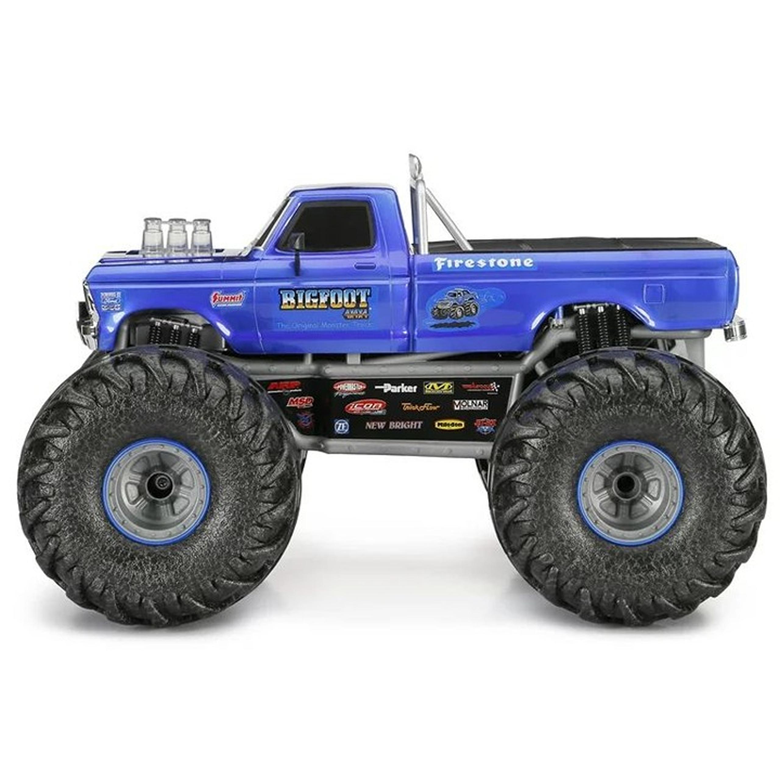 New Bright (1:10) Bigfoot Battery Radio Control Monster Truck with Light & Sound