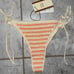 RVCA X Greenpacha Women’s Flor Side Tie Cheeky Crochet Bikini Swim Bottoms